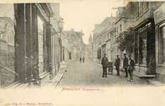 11701 Gezicht in de Krommestraat met bebouwing te Amersfoort uit het zuidoosten.